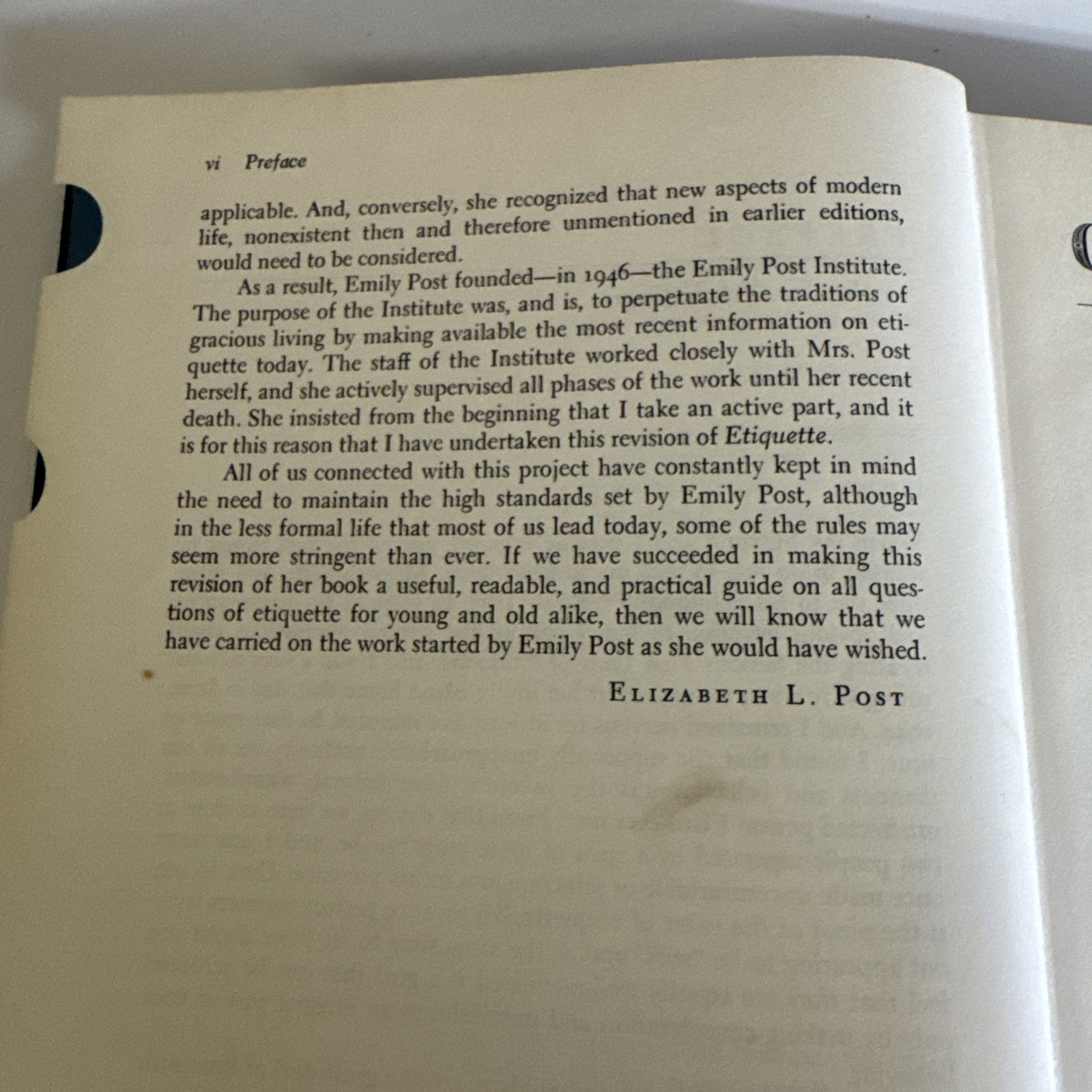 1969 Emily Post’s ETIQUETTE 12th ed. hardback book -732 pages -Weddings, parties