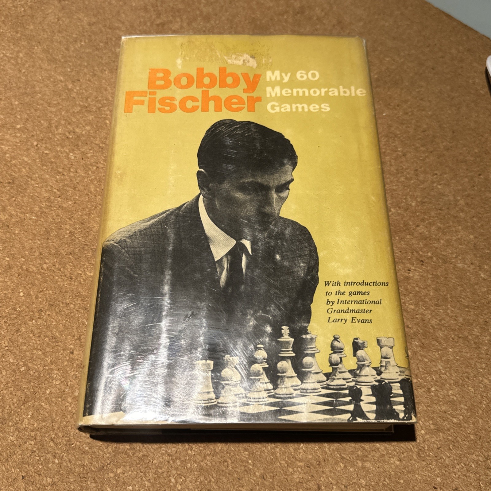 Bobby Fischer-My 60 memorable Games 1st Edition 1st Printing 1969