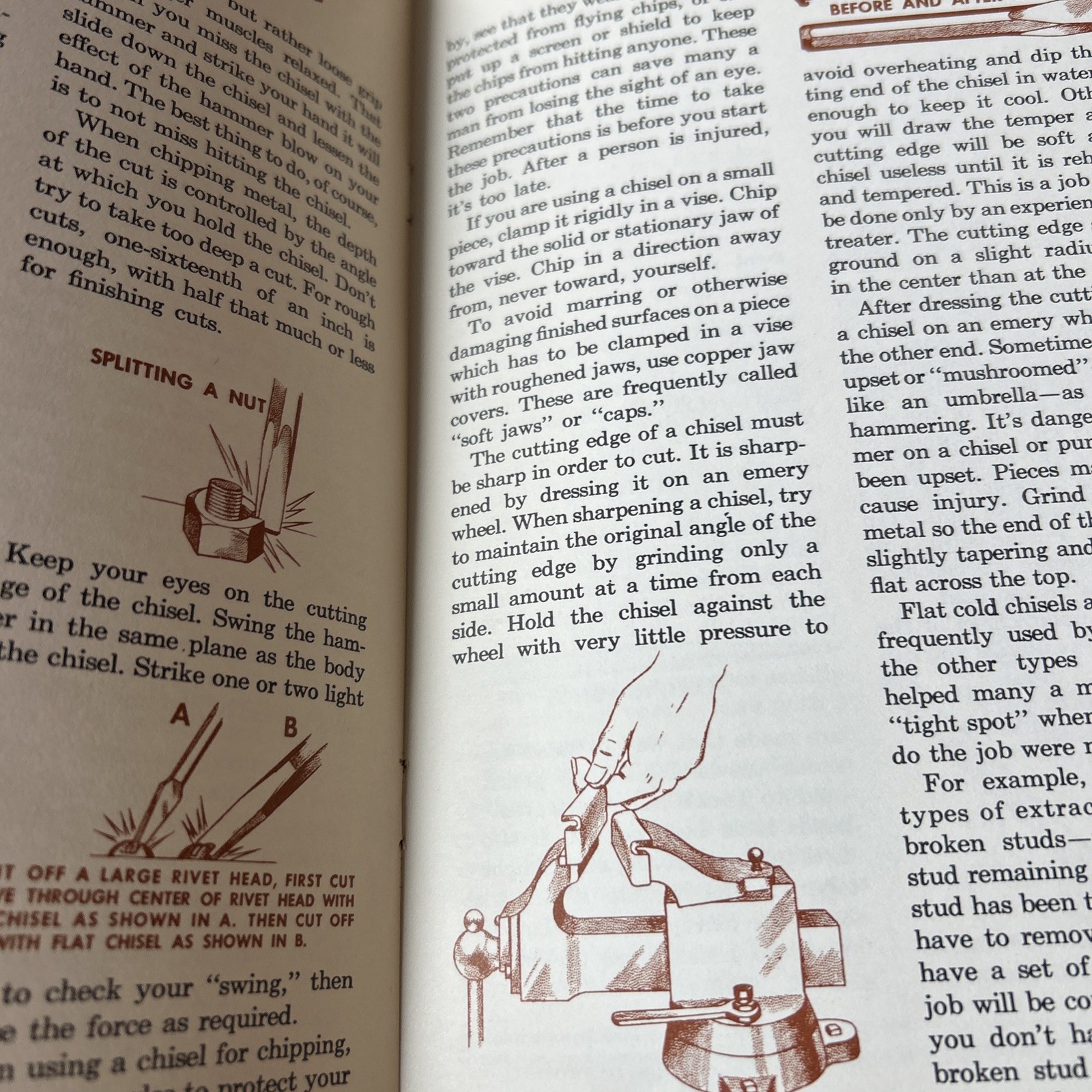Vintage 1945 ABC’s Of Hand Tools Construction General Motors Paperback Book