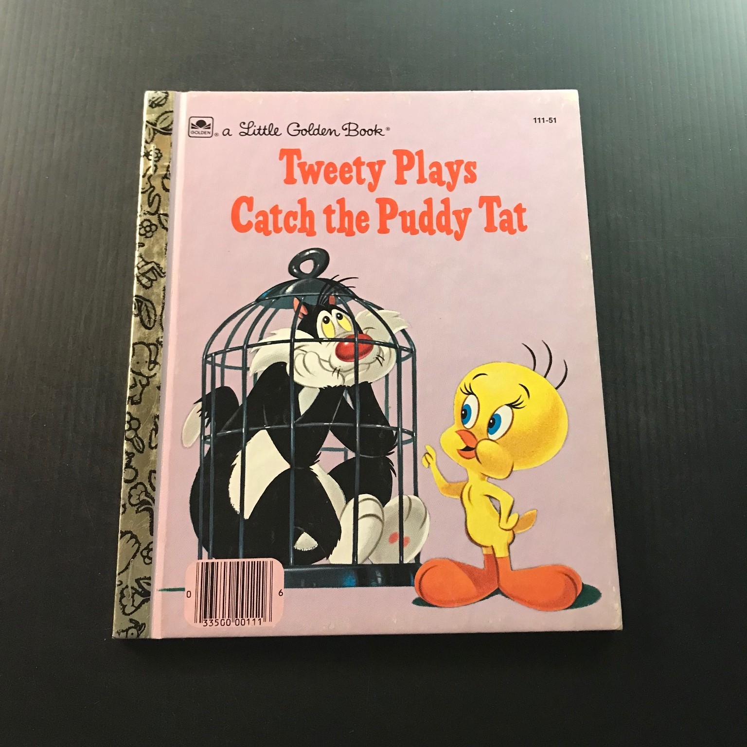 Tweety Plays Catch the Puddy Tat Eileen Daly 1979 Little Golden Book Illustrated