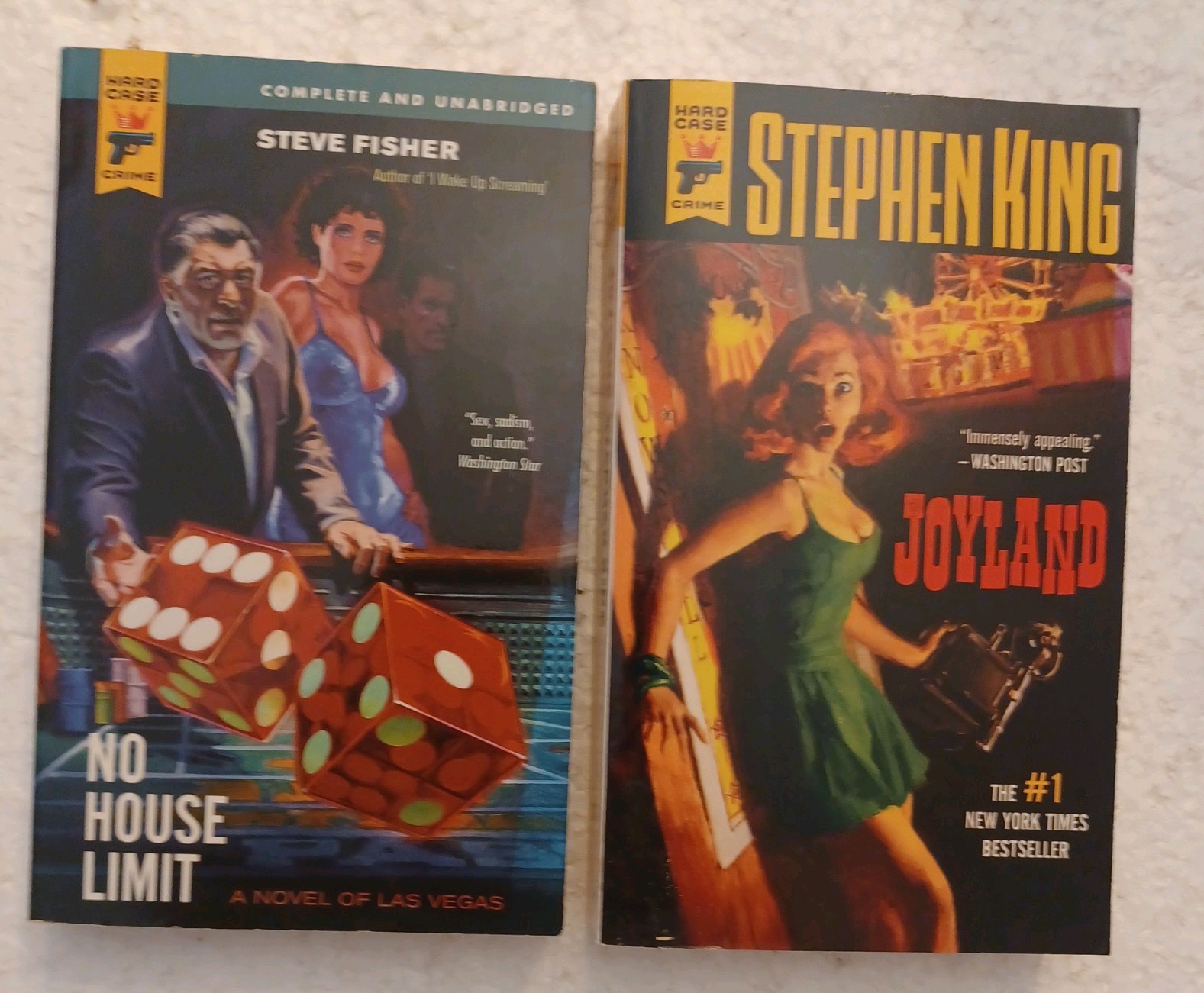 Joyland Stephen King Paperback Lot 2 No House Limits Fisher Hard Case Crime