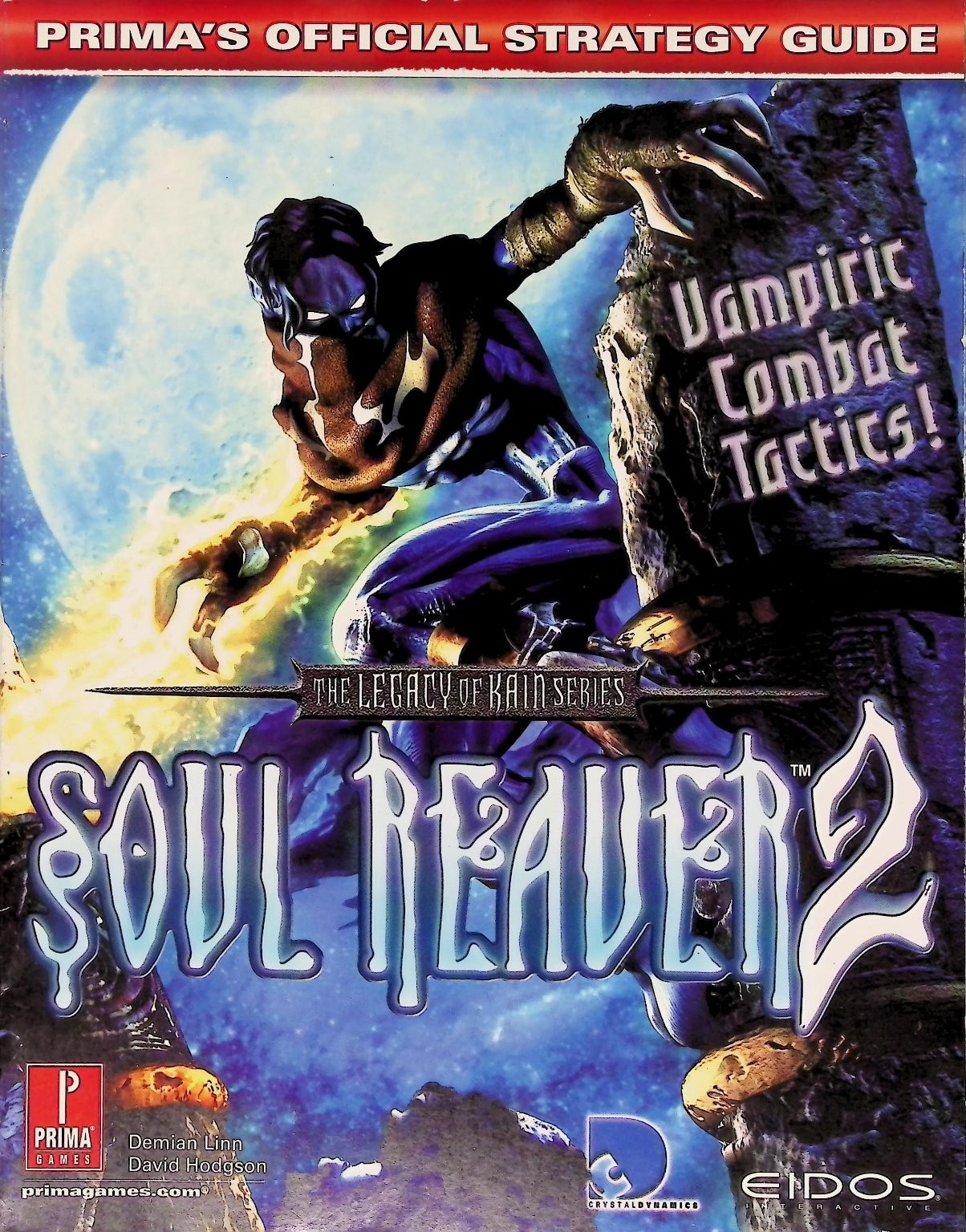 Soul Reaver 2 Official Strategy Guide Prima Games Demian Linn PS2 PC 2001