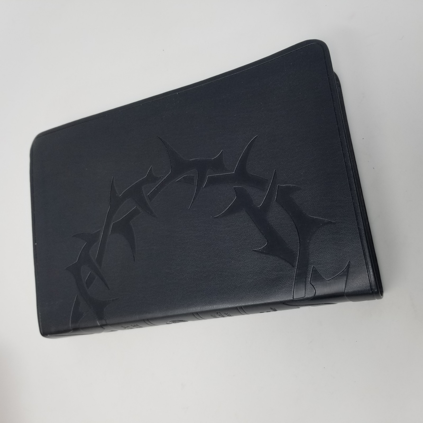 holy bible english standard version crossway Black Leather Bound