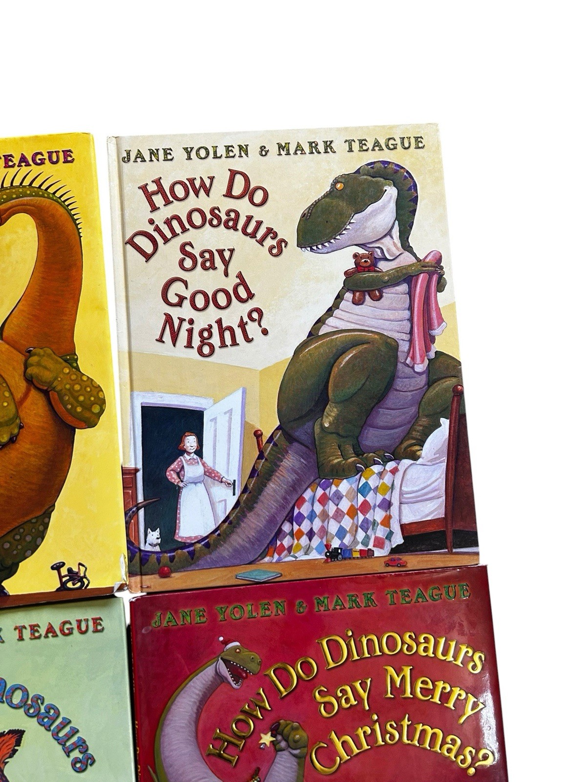 Jane Yolen & Mark Teague How Do Dinosaurs Hardcover Illustrated Ages 4-8