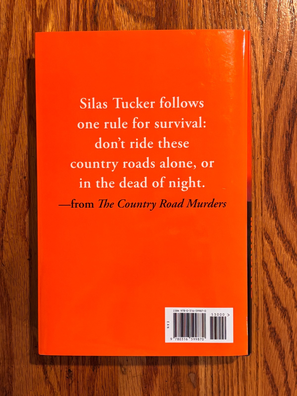 1st Edition hardcover THE COUNTRY ROAD MURDERS James Patterson Mike Lupica