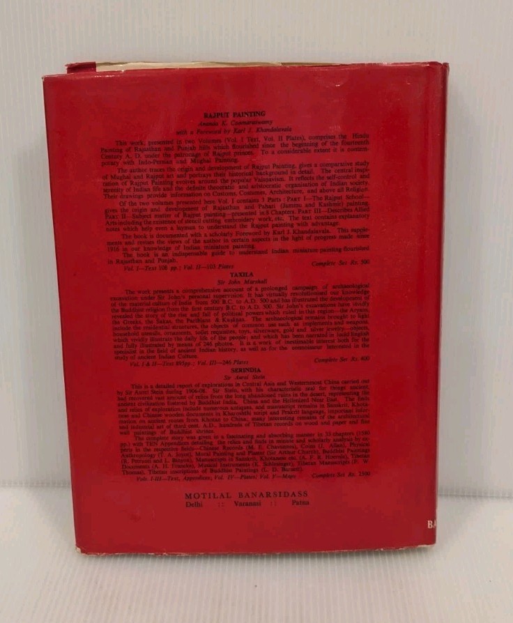 The Hindu Temple Volume I, Stella Kramrisch, Motilal Banarsidass HC/DJ Book 1