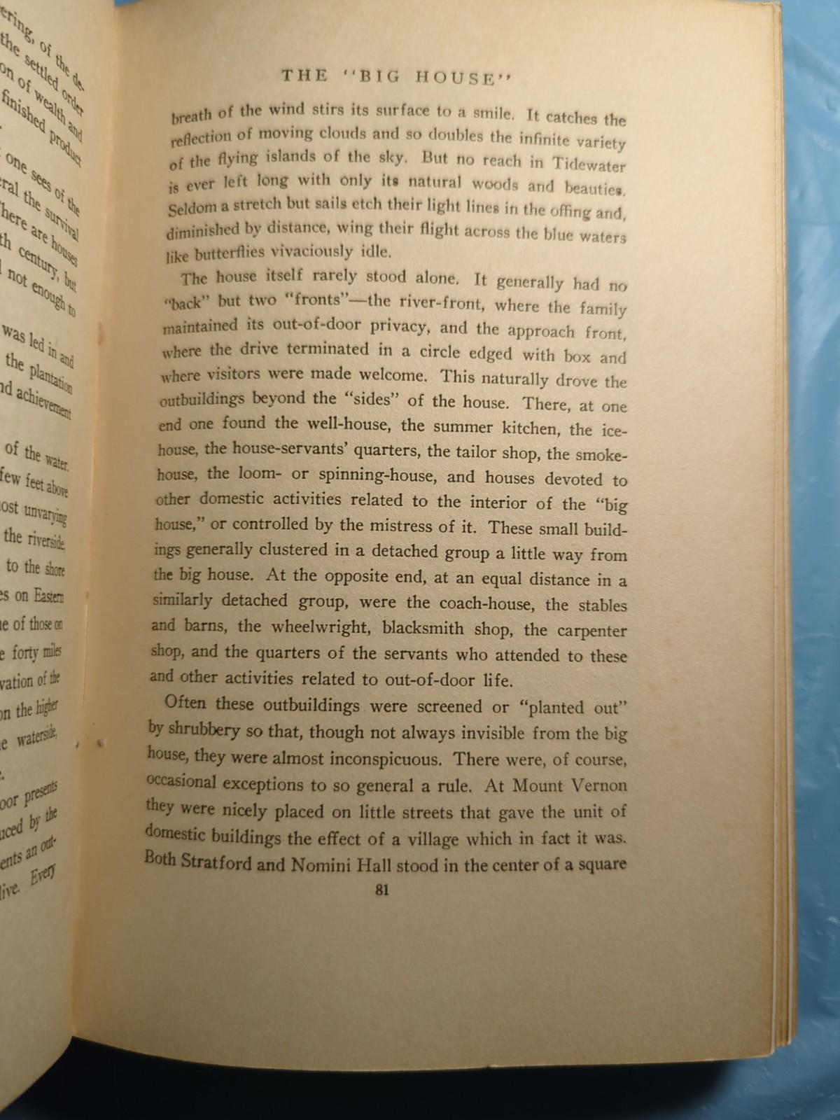Tidewater Virginia 1929 Paul Wilstach, Illustrated, First Edition