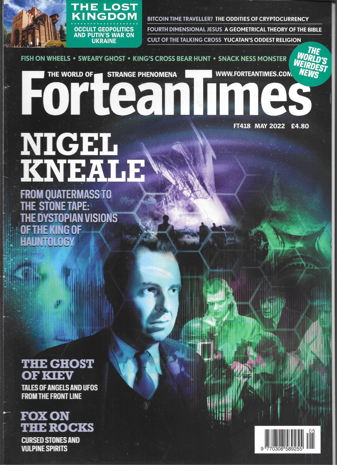 FORTEAN TIMES MAGAZINE #418 MAY 2022 (VG-) LOTS MORE IN MY EBAY STORE!