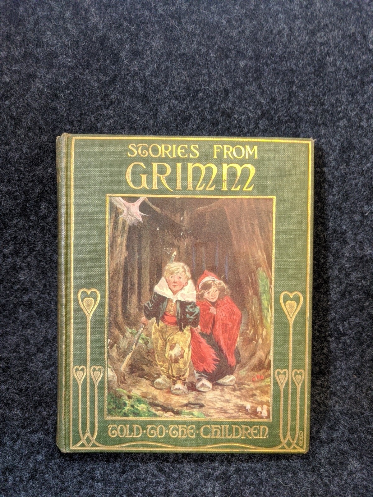 STORIES FROM GRIMM Told to the Children- A Steedman-E P Dutton Rare Illustrated