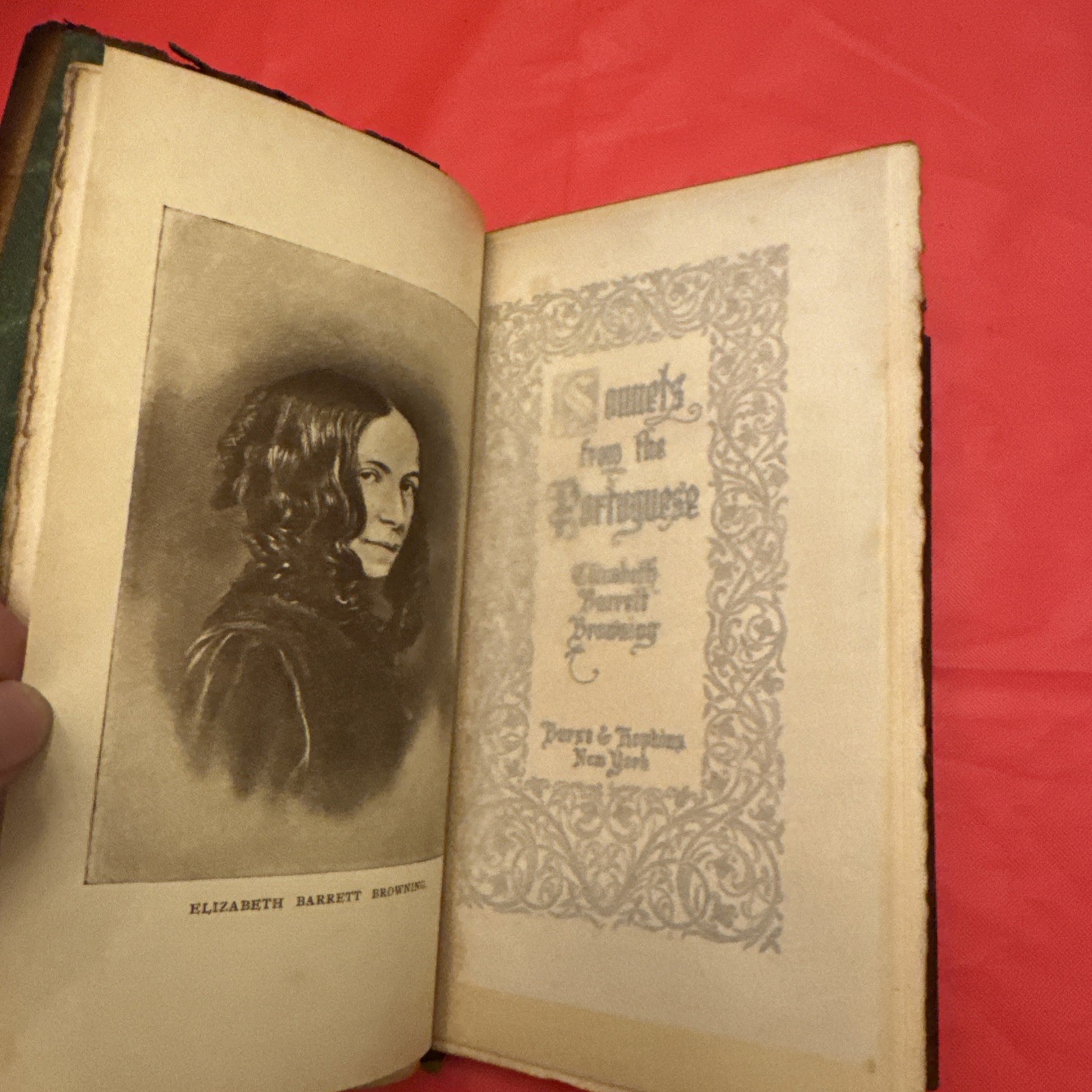 Antique- Sonnets from the Portuguese; Browning, Elizabeth Barrett; 1910
