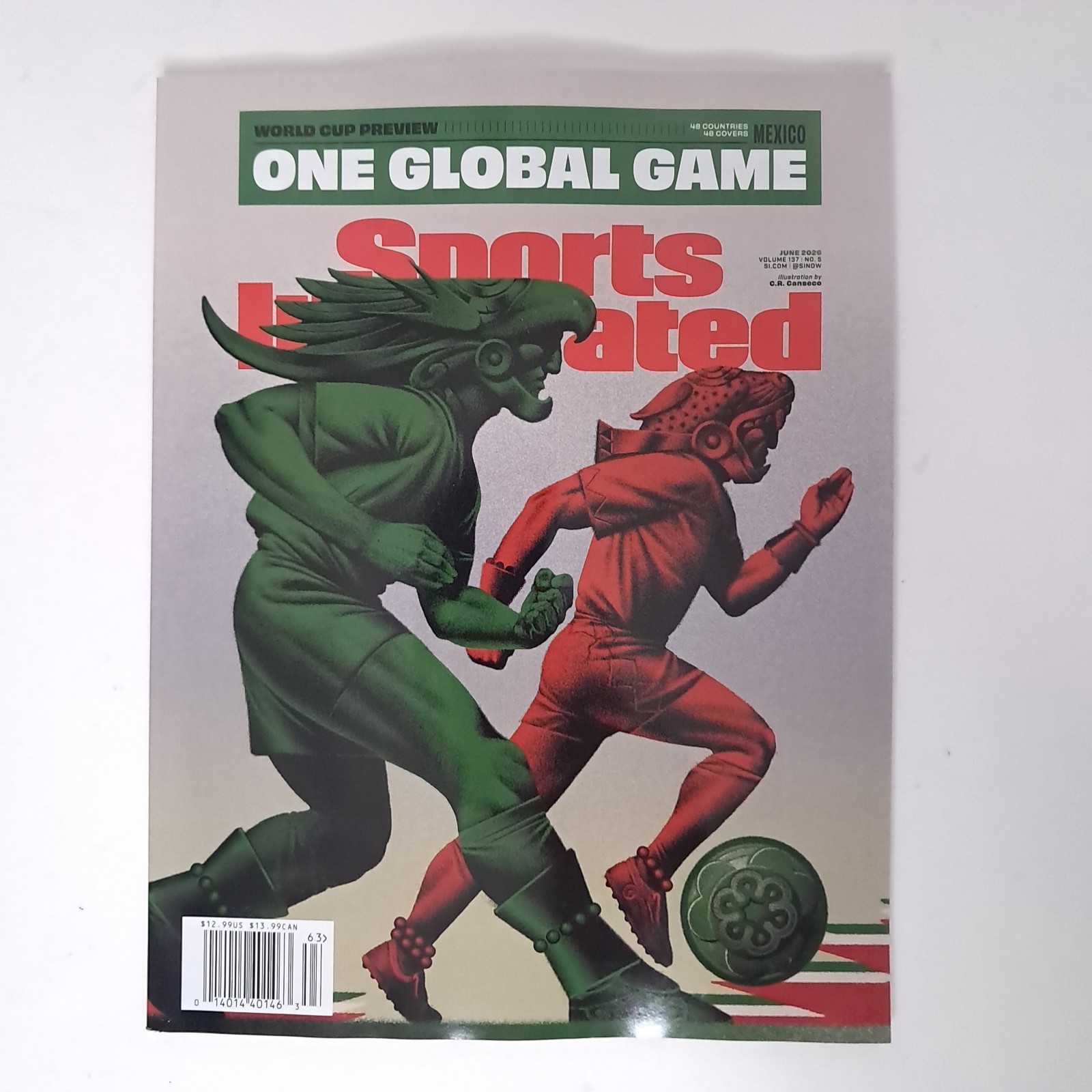 Mexico One Global Game World Cup Preview, Sports Illustrated Magazine, June 2026