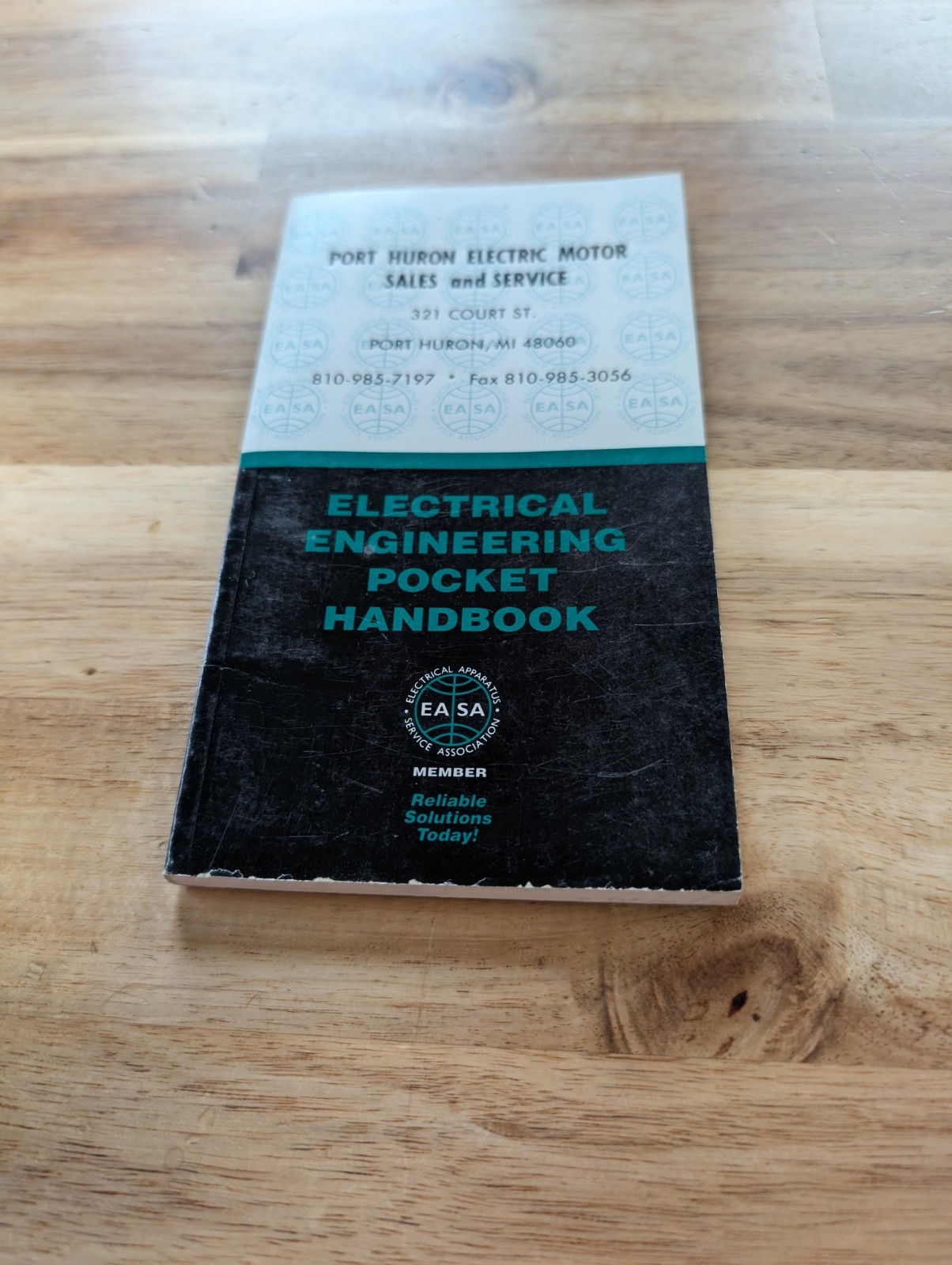 Electrical Engineering Pocket Handbook EASA 1997-2000
