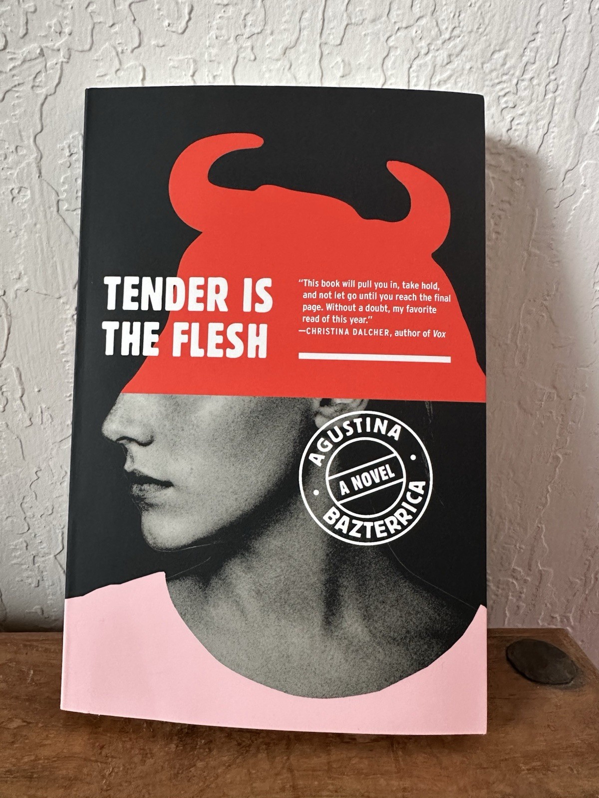 Paperback Novel by Agustina Bazterrica, Book, Author, Literature, Fiction