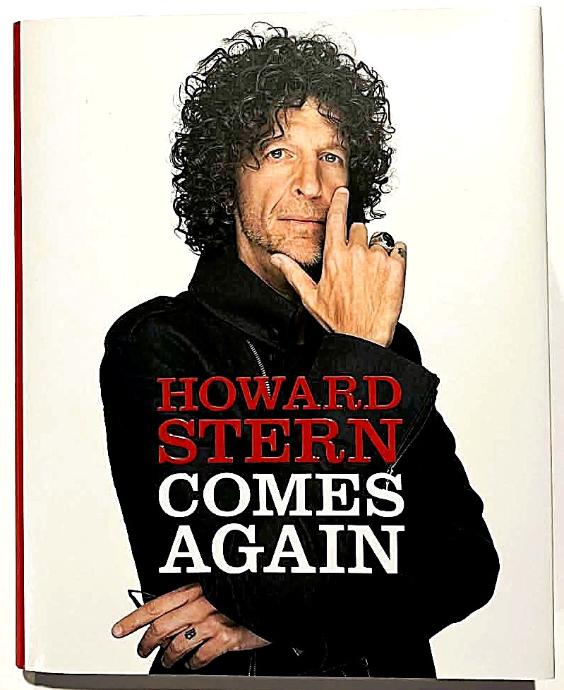 Howard Stern Comes Again SIGNED AUTOGRAPHED First Edition Hardcover Dust Jacket