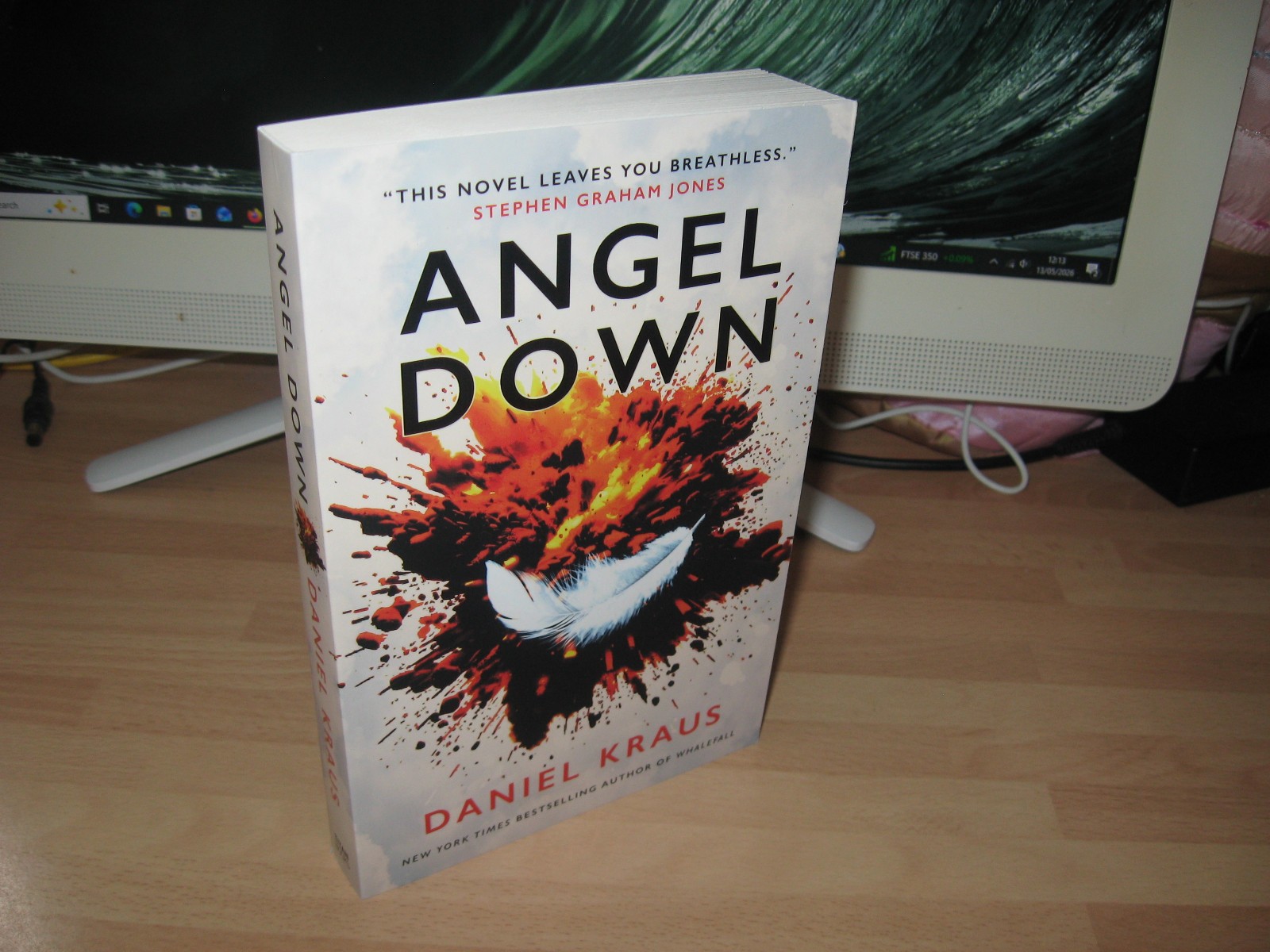 Daniel Kraus Angel Down Pulitzer Prize Fiction Winner 2026 UK 1st PBO WW1 horror