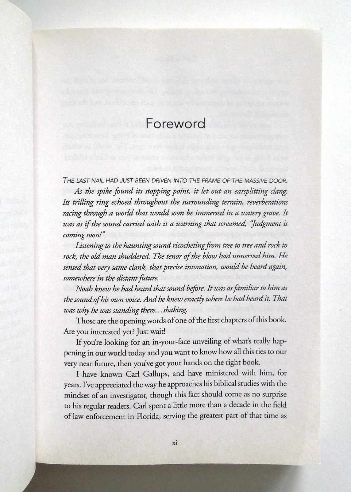 The Summoning – Carl Gallups, 2021 sc, Defender Publishing