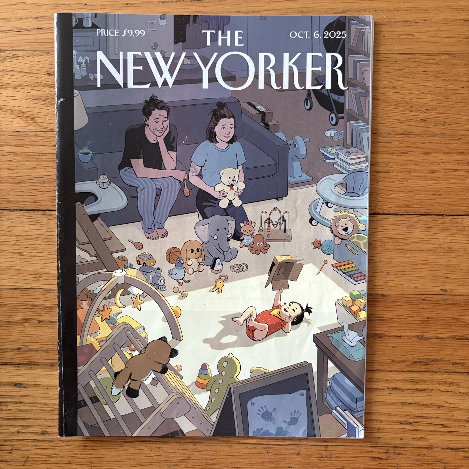 New Yorker Magazine Kikuo Johnson Carol Burnett Gertrude Stein October 6 2025