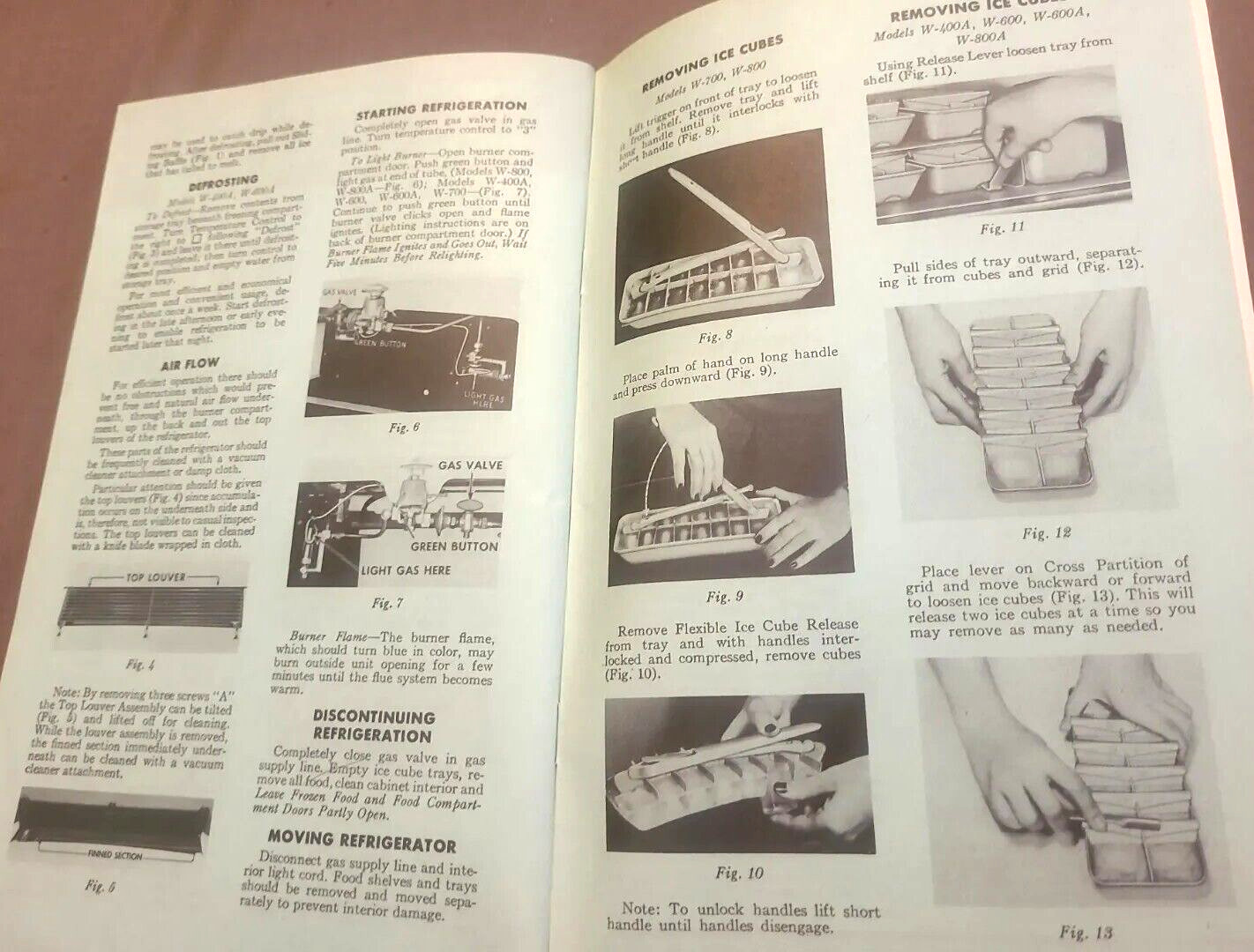1948 Making the Most of Your SERVEL (Refrigerator) VINTAGE Cook book