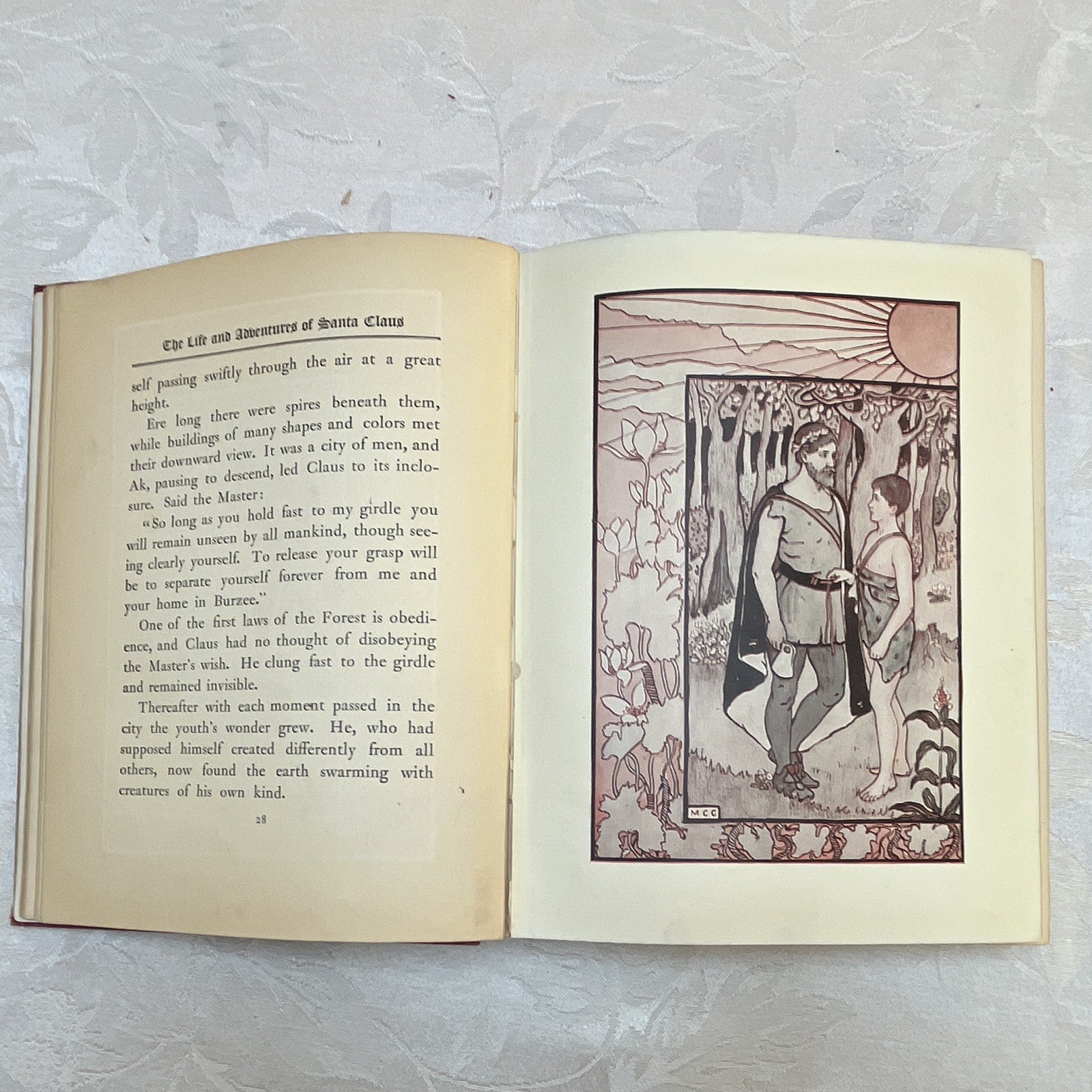 Life and Adventures of Santa Claus by L. Frank Baum (Oz) first edition 1902 Xmas