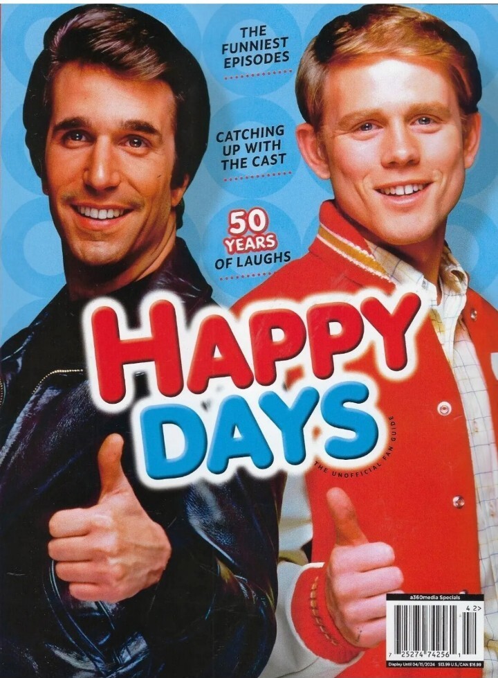 Happy Days- 50 Yrs Of Laughter- a360media Specials Magazine- BRAND NEW