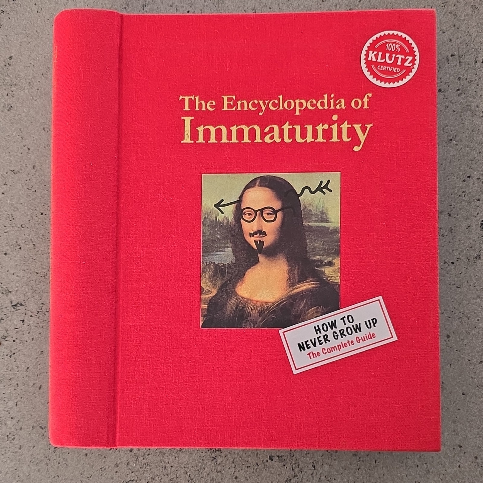 Klutz The Encyclopedia of Immaturity Hardcover Spiral Bound Illustrated
