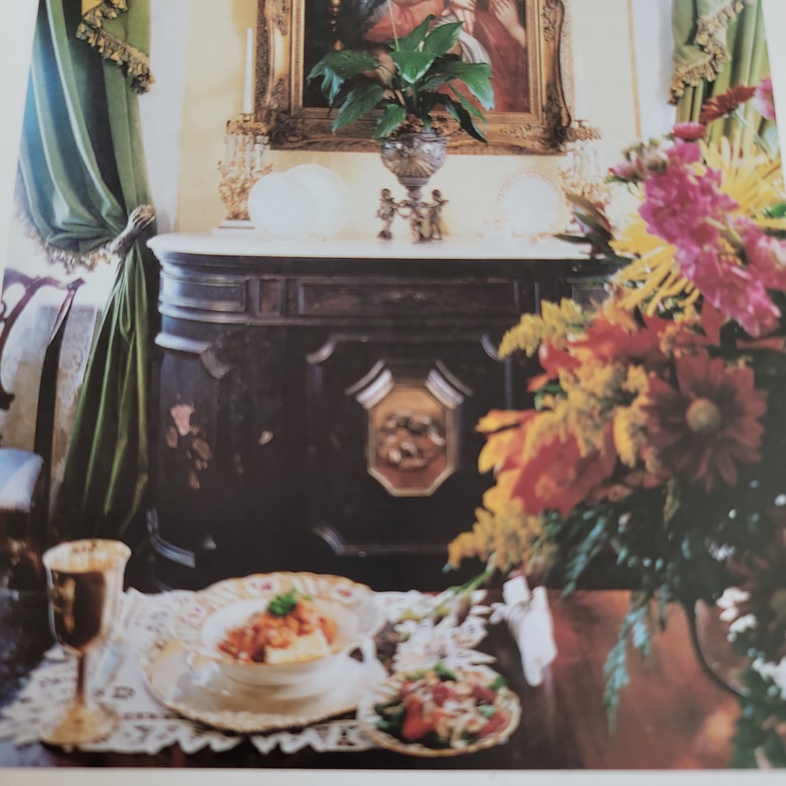 Ambrosia Deep South Mixture Homes Recipes History Vicksburg MS HC 1997 Cookbook