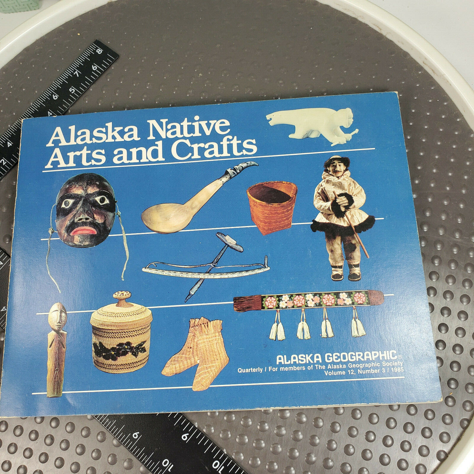 Alaska Native Arts & Crafts Quarterly 1985 v12 #3 Geographic Society 216 pages