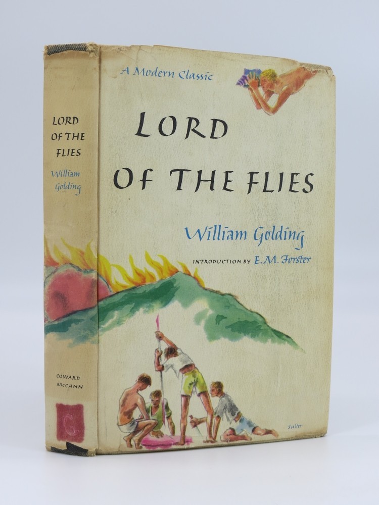LORD OF THE FLIES by William Golding 1962 First American Edition Third Printing
