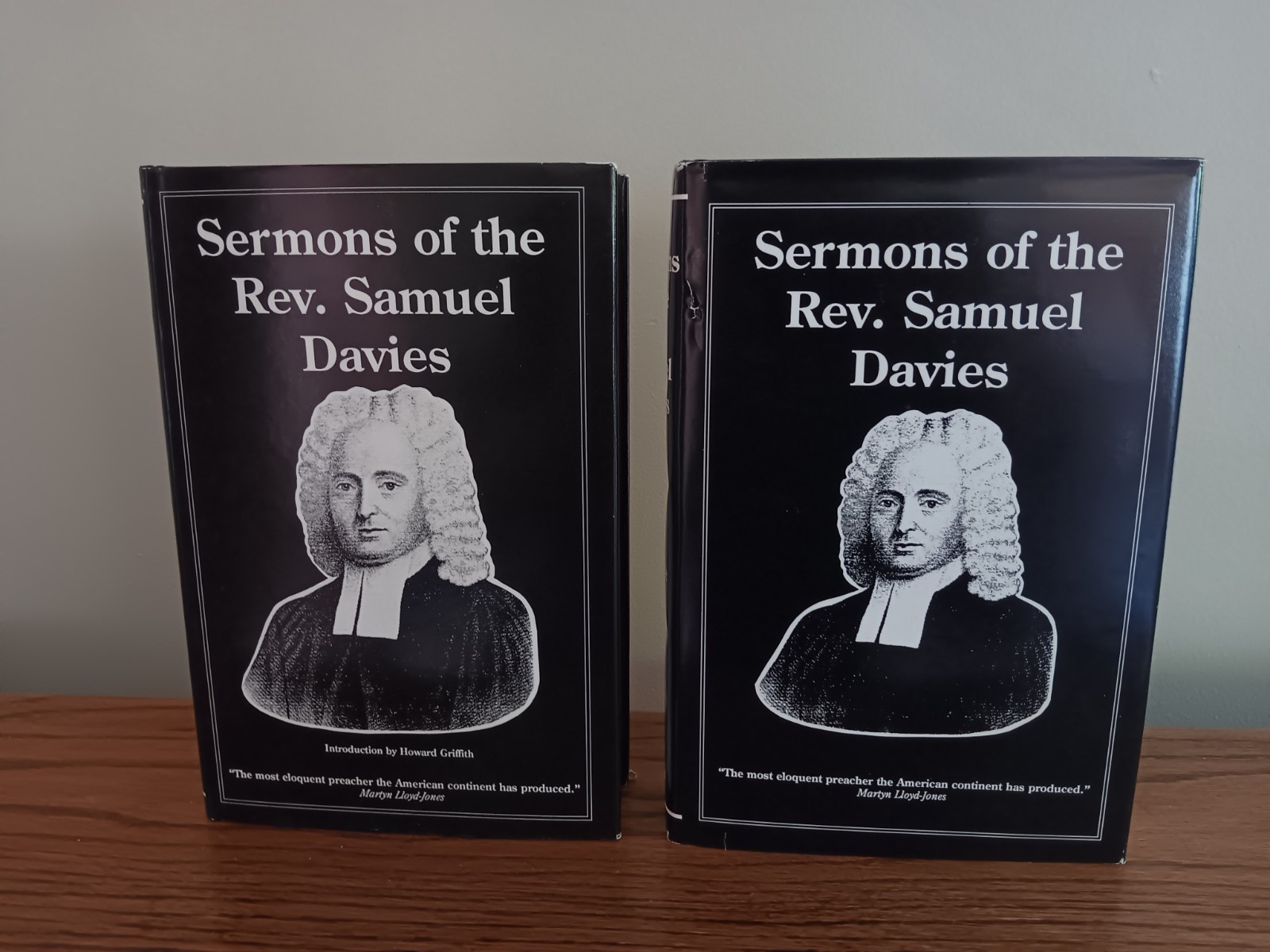 The Sermons of Samuel Davies Volumes 1 & 2 ONLY Soli Deo Gloria Like New & Rare