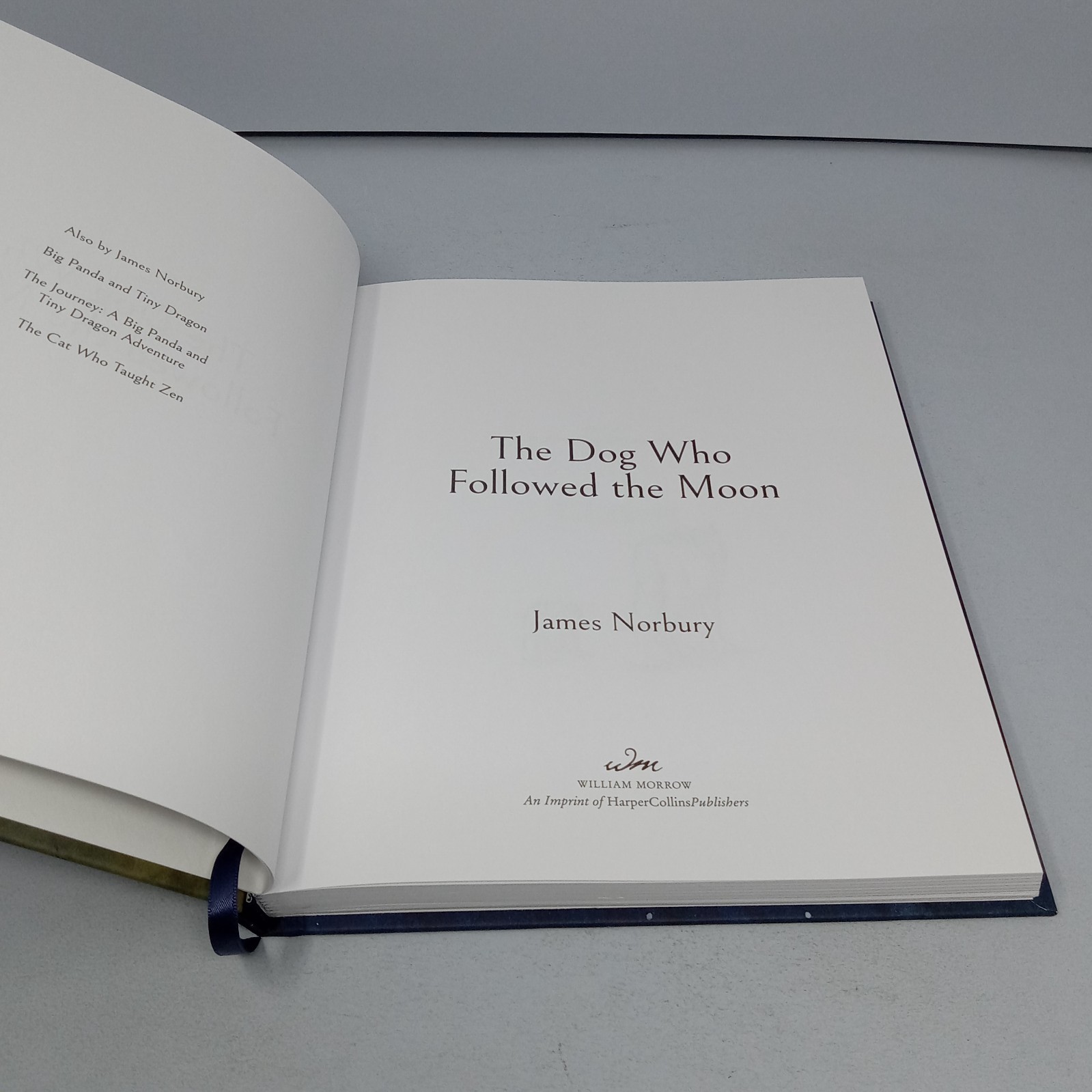 The Dog Who Followed the Moon: 2024 William Morrow Hardcover by James Norbury