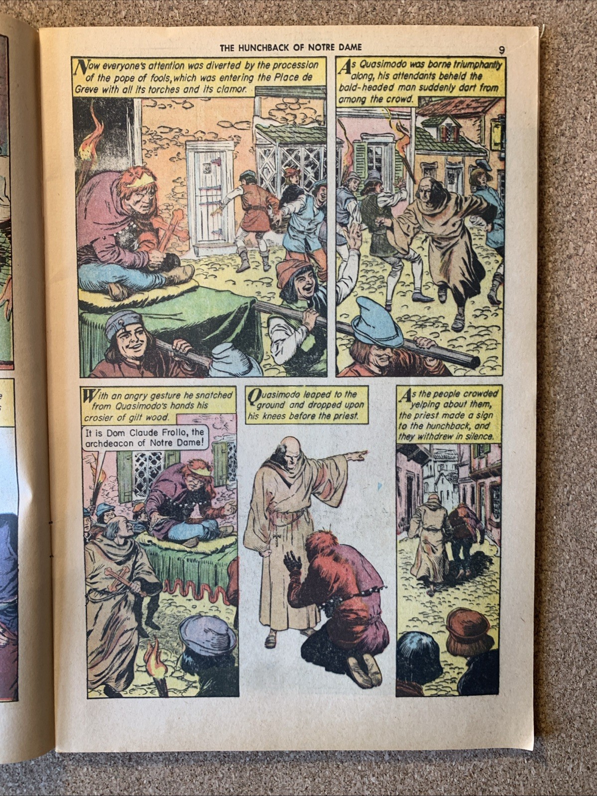 Classics Illustrated #18 The Hunchback Of Notre Dame FN 1966, 48 pages