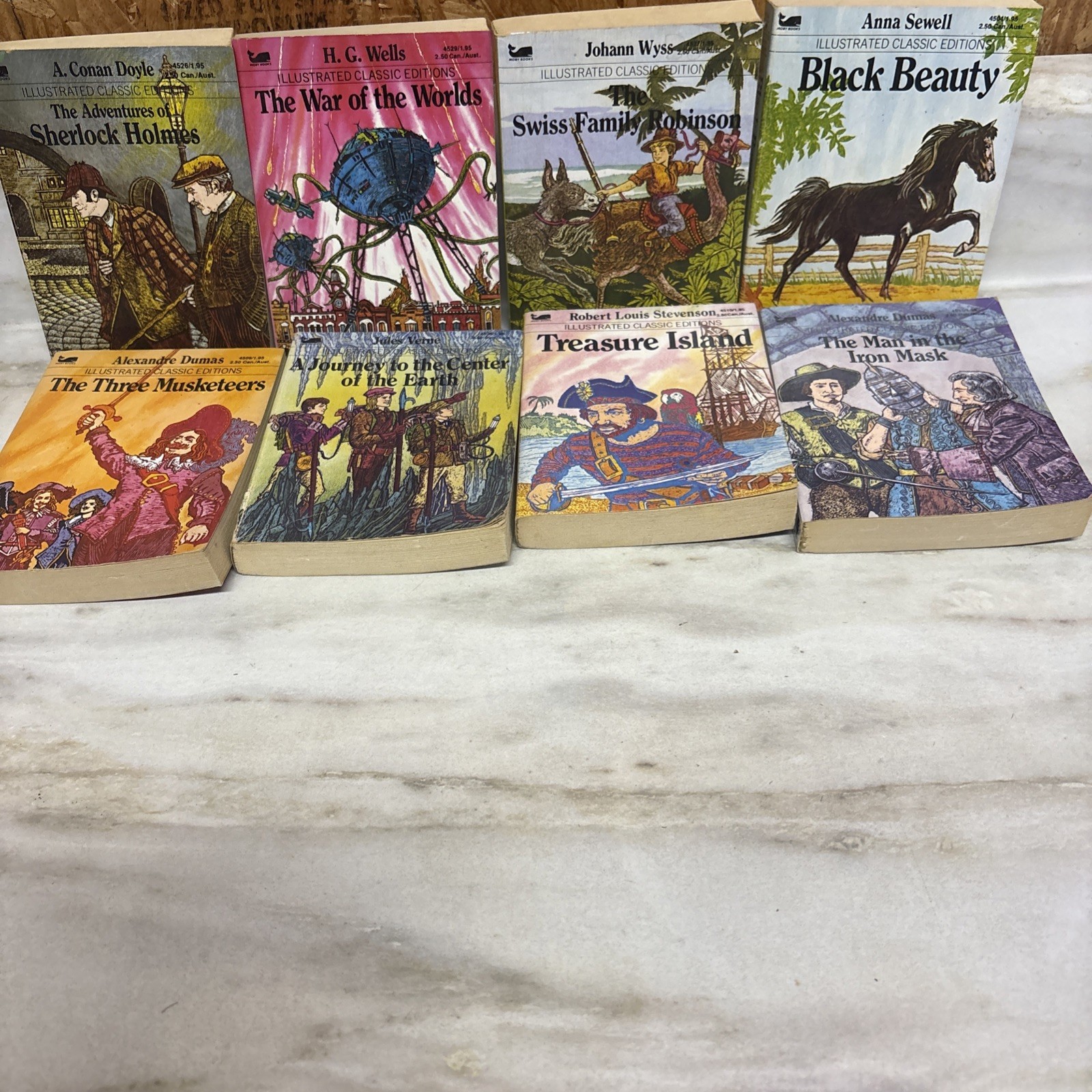 Money Illustrated Classic Edition Mini Book Lot Of 8 Softcover
