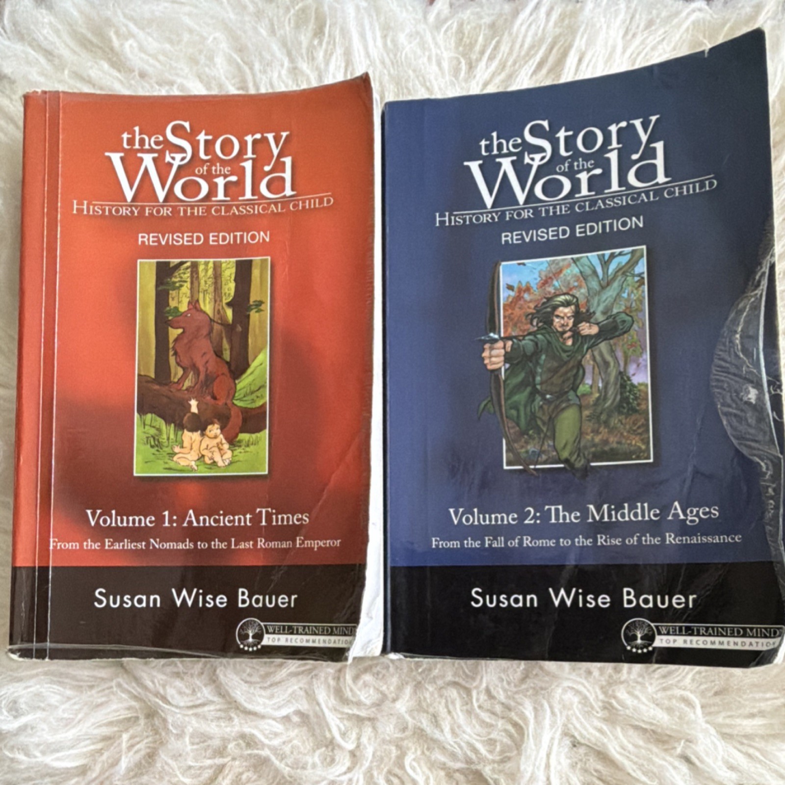 Susan Wise Bauer The Story of the World Vol 1-2 Ancient/Middle Ages Revised