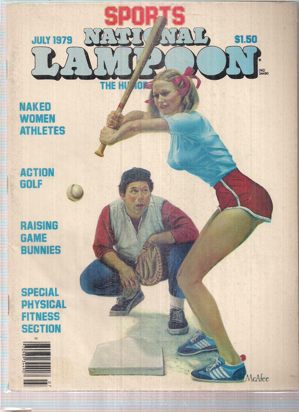 National Lampoon July 1979 Comedy Magazine Satire Humor Sports