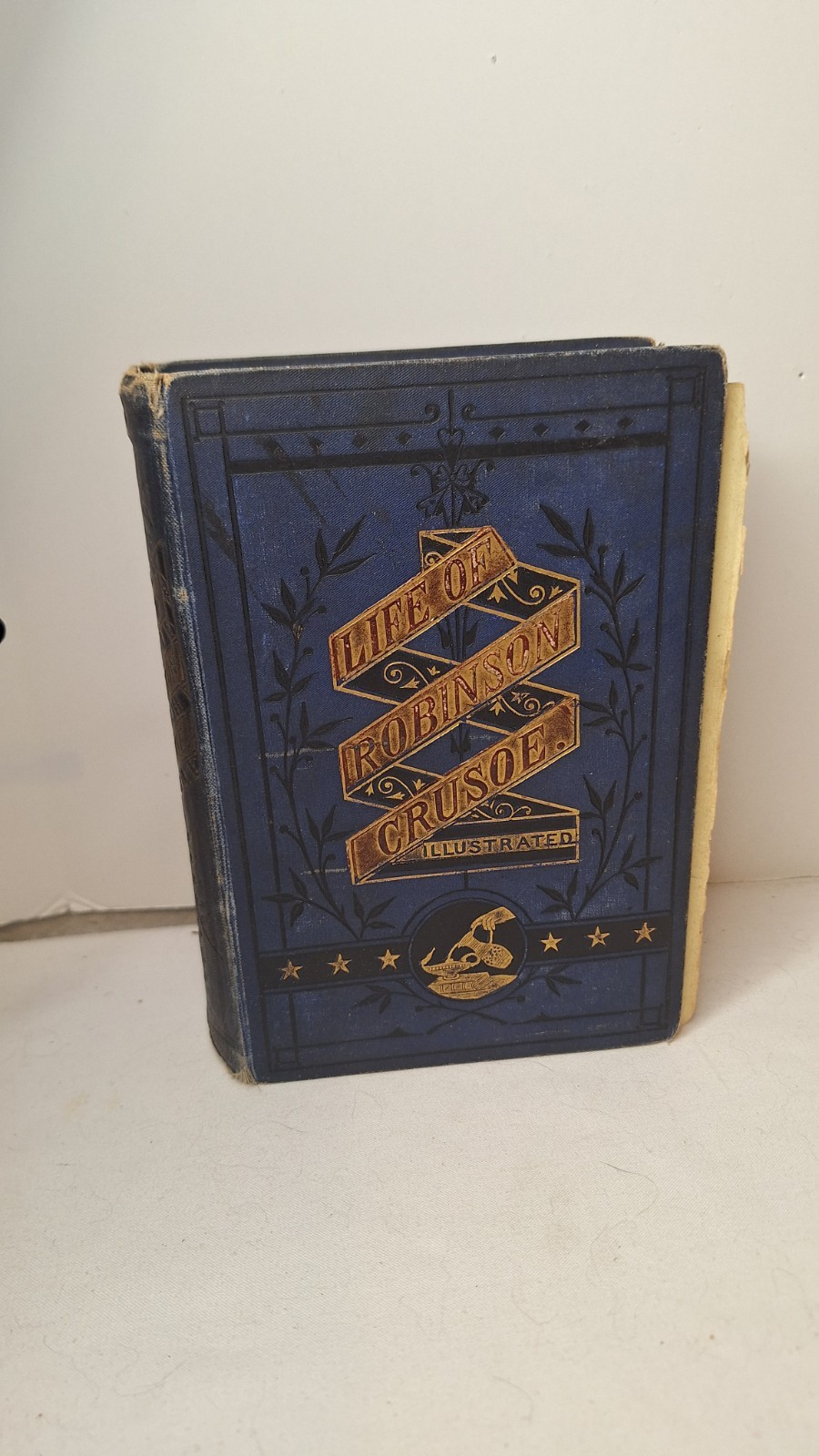 Life Of Robinson Crusoe Illustrated 1876 Of York Mariner