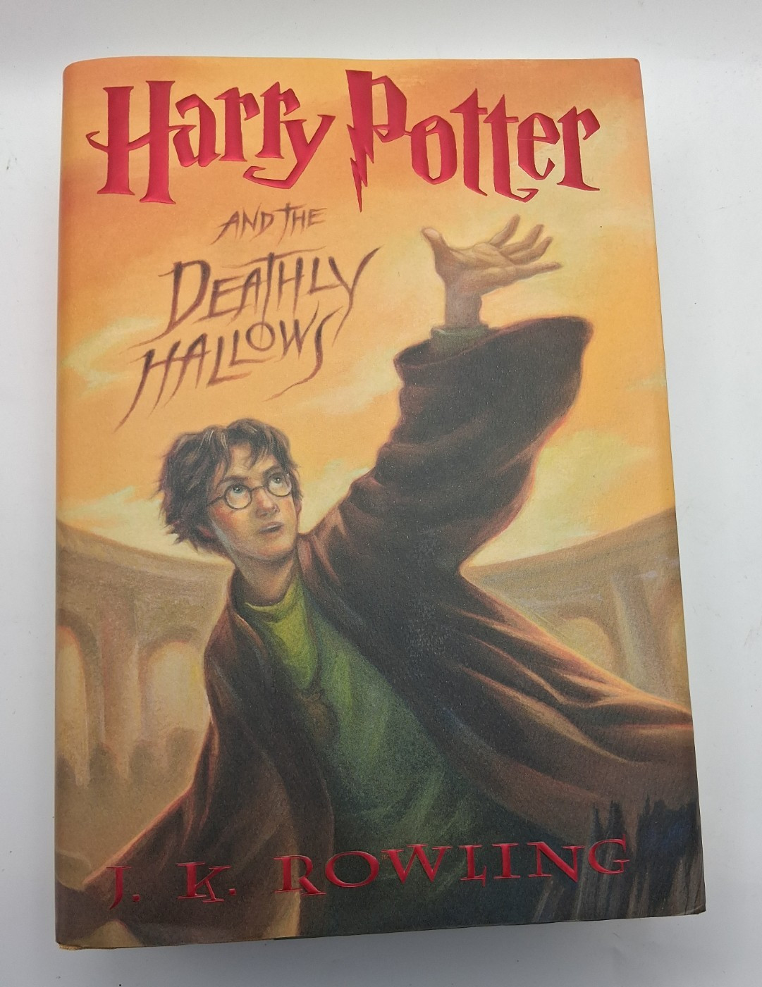 HARRY POTTER Deathly Hallows TRUE First Edition, 1st Printing DJ 759 pages Error