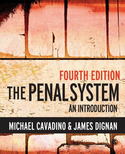 The Penal System: An Introduction By Mick Cavadino, James Dignan