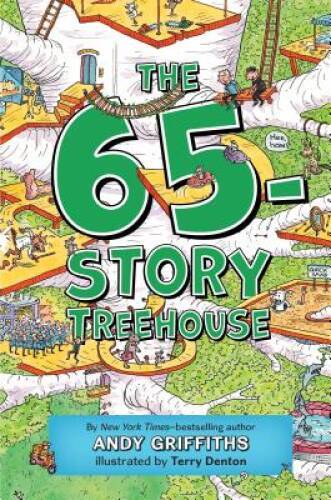 The 65-Story Treehouse (The Treehouse Books) – Paperback – VERY GOOD