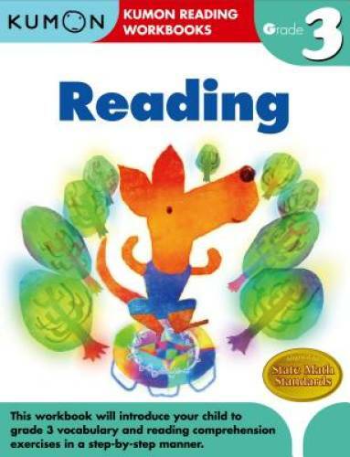 Grade 3 Reading (Kumon Reading Workbooks) – Paperback By Kumon Publishing – GOOD