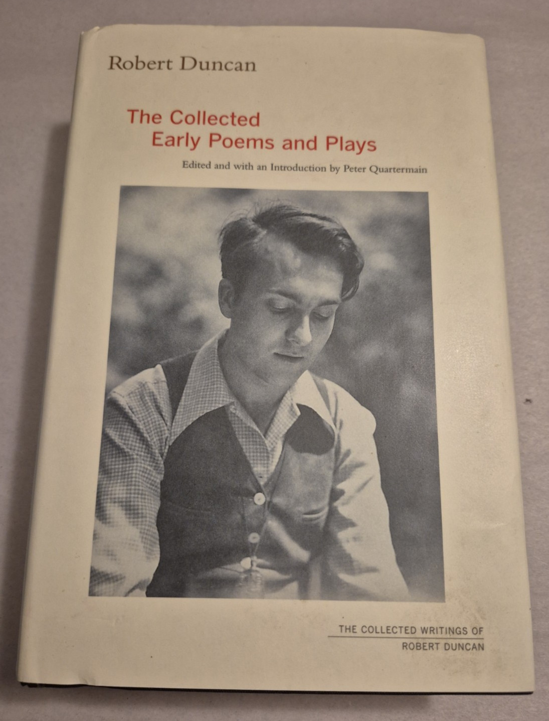 Robert Duncan Collected Early Poems and Plays Robert Duncan HC DJ 1st Ed 1st Pri