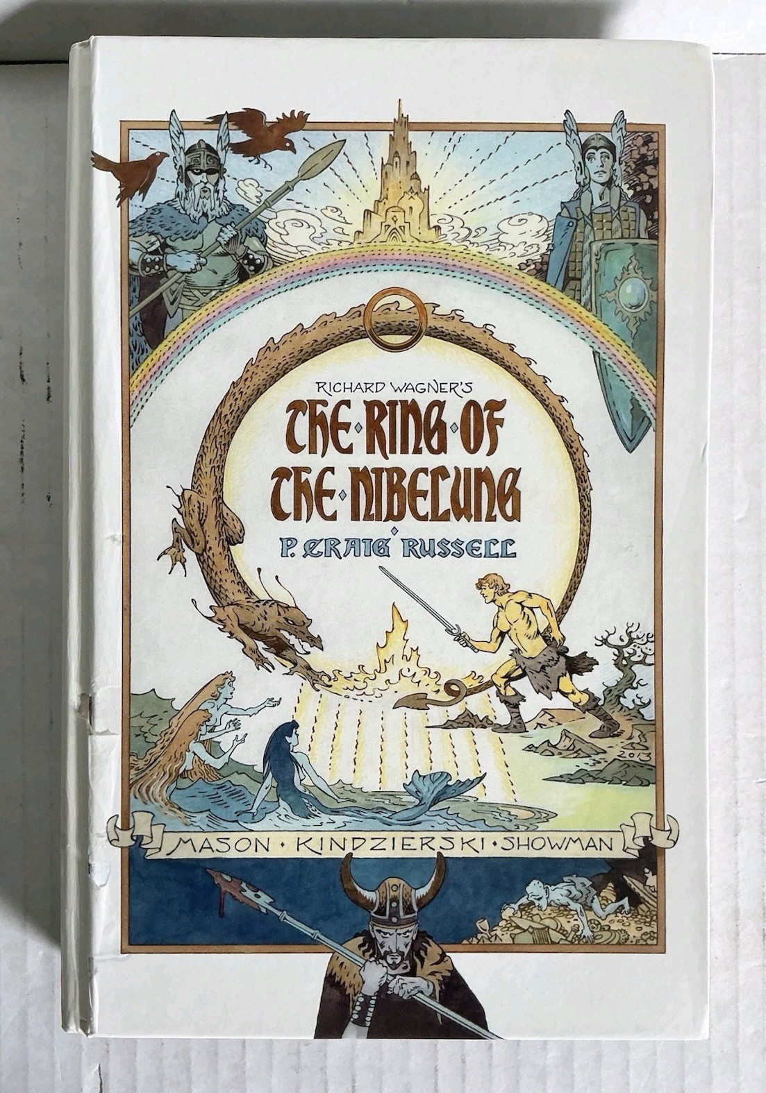 The Ring Of The Nibelung Graphic Novel Richard Wagner P. Craig Russell Hardcover