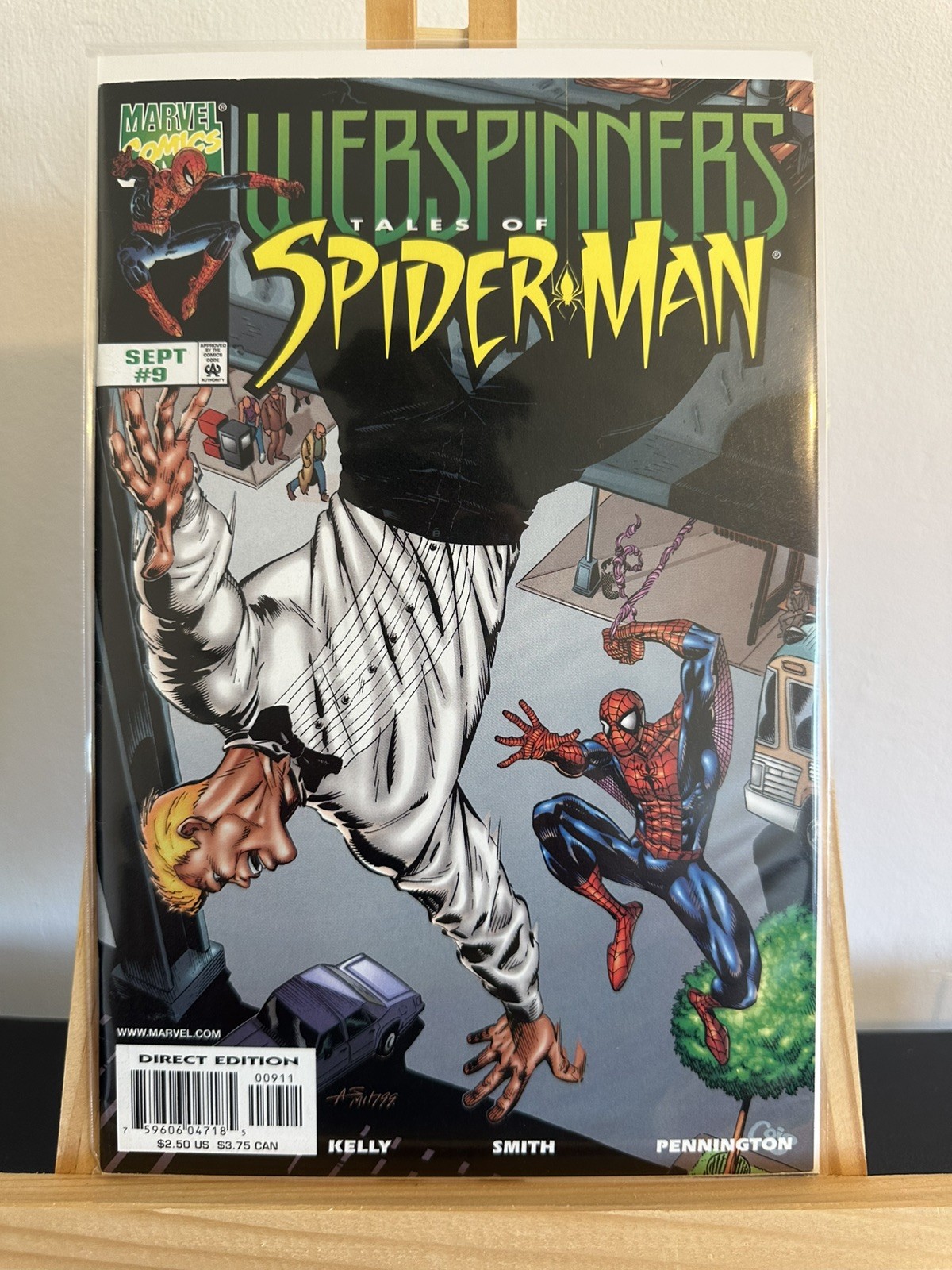 Marvel Webspinners Tales of Spider-Man #19 Spider-Man Direct Edition Comic