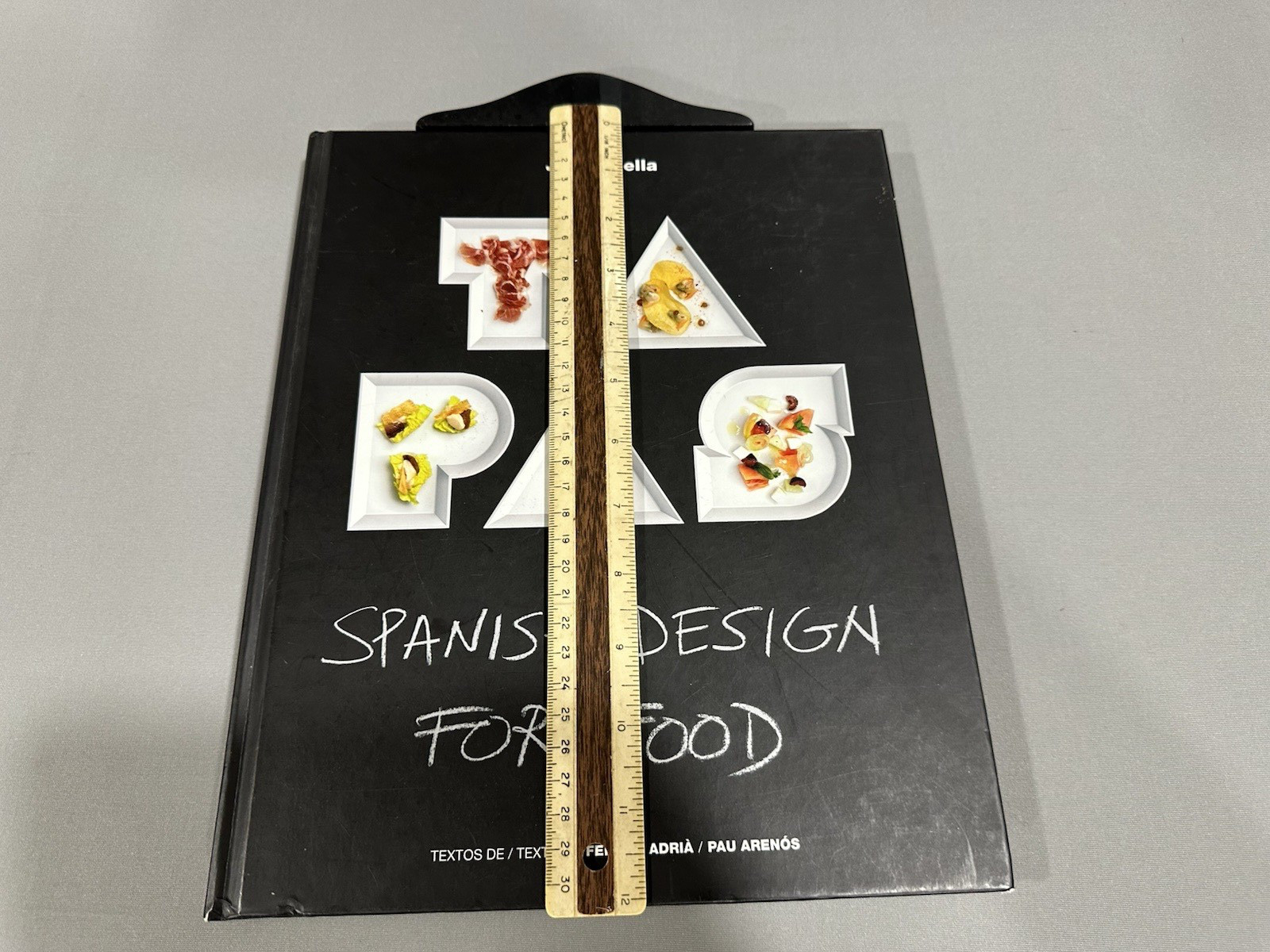 Tapas Spanish Design For Food Hard Cover