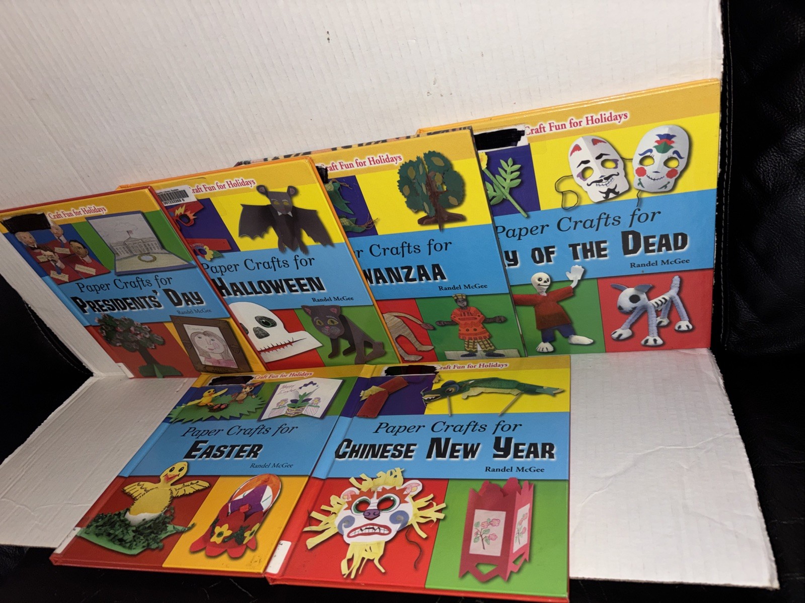 Paper Crafts for Day of the Dead ,Kwanza, Halloween Presidents’Day, And Two More