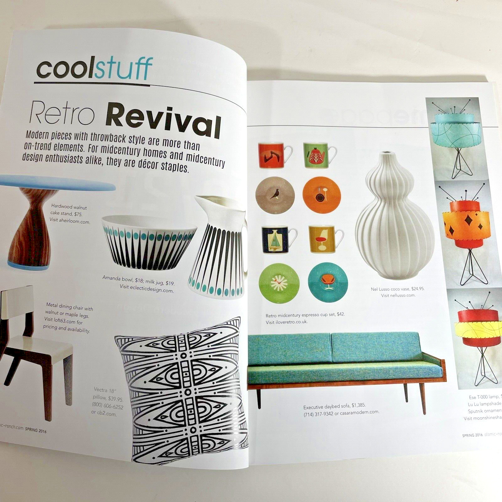 Atomic Ranch Magazine Spring 2016 MidCentury Modern Design 82 pages