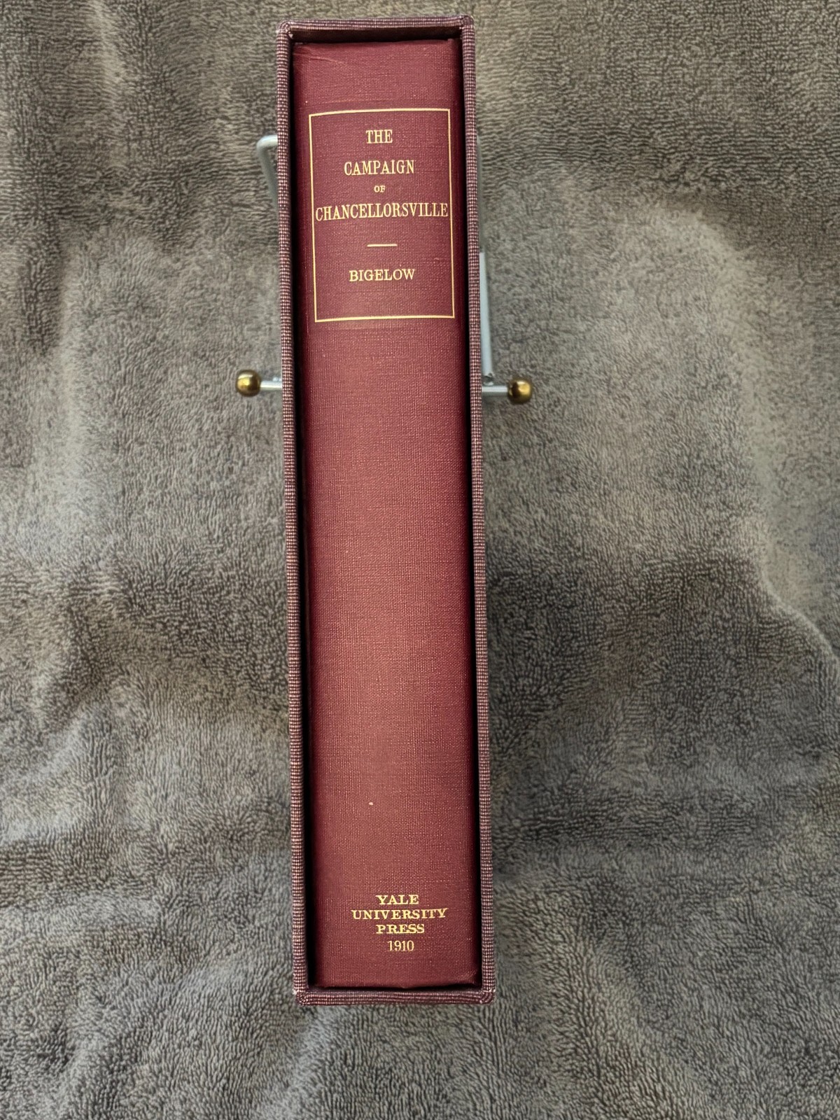 The Campaign of Chancellorsville w/Slip Case/1910 w/Maps