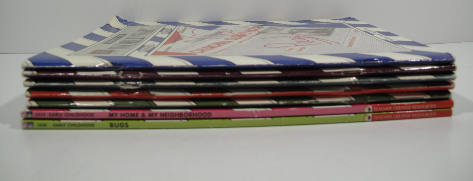 Lot of 7 VTG Teacher Created Resoures Workbooks Thematic Unit Homeschool~History