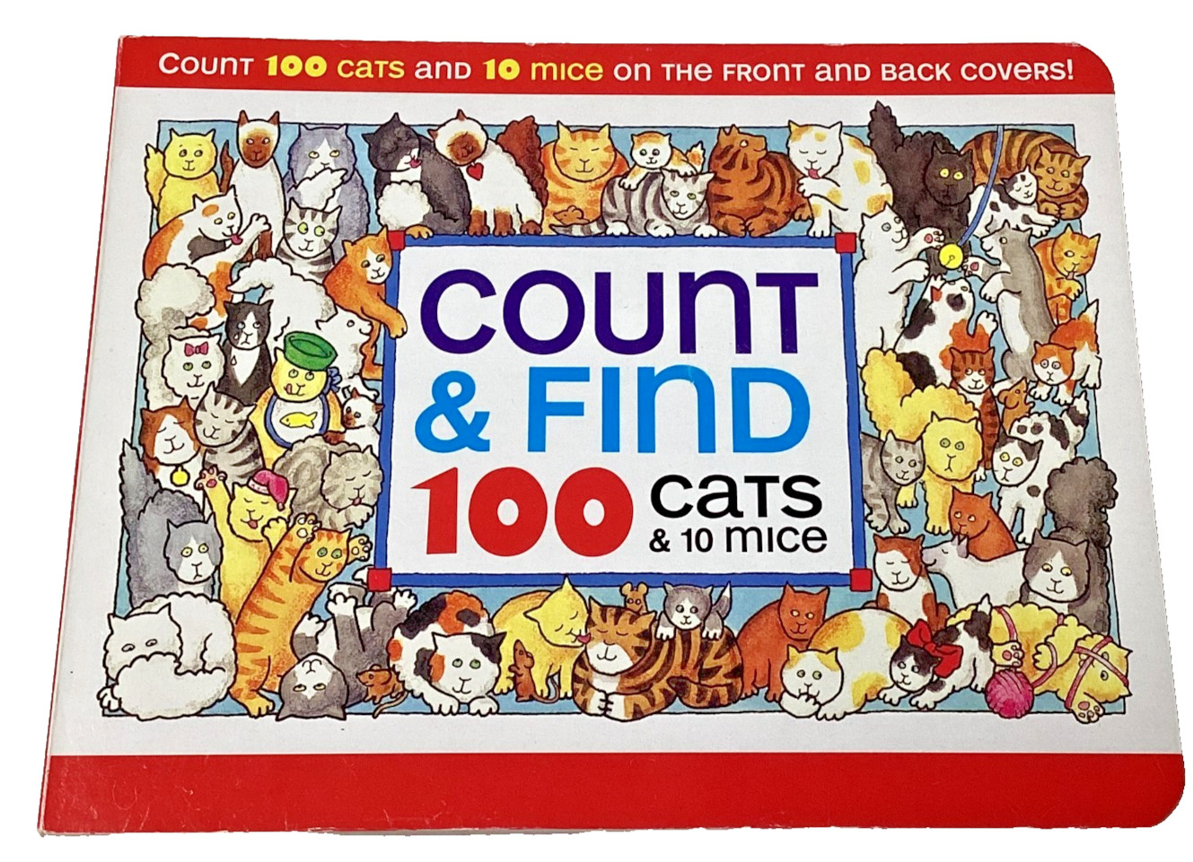 Count & Find 100 Cats & 10 Mice by Polly Jordan, Haedcover 2018
