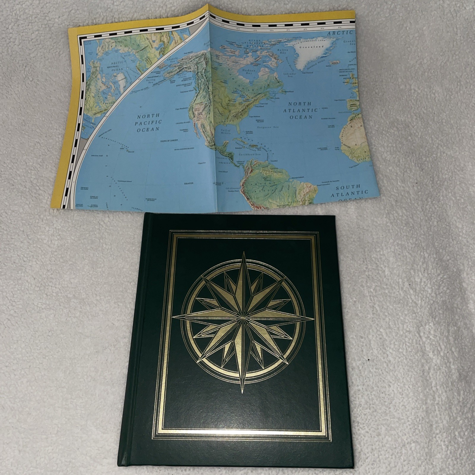 NEW WITH MAP-EXPLORING YOUR WORLD-The Adventure of Geography-From Nat. Geo.