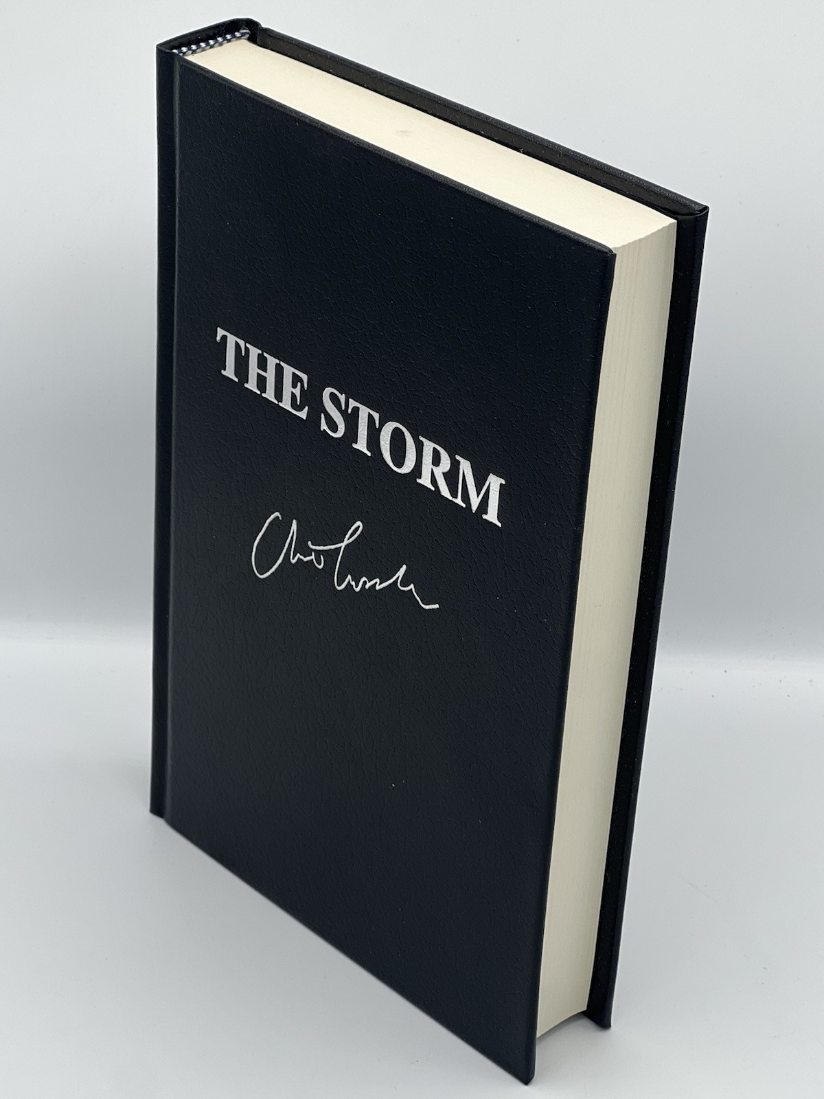 Clive Cussler – Graham Brown, THE STORM, 1st, Lettered Ed. SIGNED 2X